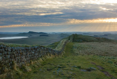 Hadrians Wall, Northumberland, England