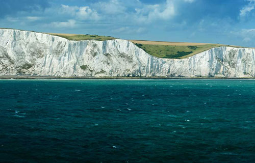 Whire Cliffs of Dover, Kent, England