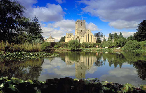 Historic church, Oxfordshire, England